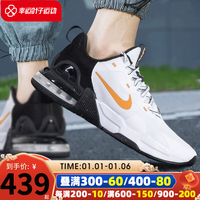 耐克(NIKE)男鞋 2022冬季新款运动鞋休闲慢跑鞋AIR MAX气垫缓震透气跑步鞋 AIR MAX黑白/金/新到货 40.5