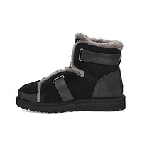 UGG Classic Novelty经典新奇系列 女士短筒雪地靴 1119431 黑色 37