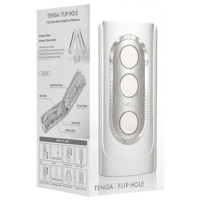 TENGA 典雅 THF-001 FLIP HOLE 单通道手动飞机杯 异次元白色