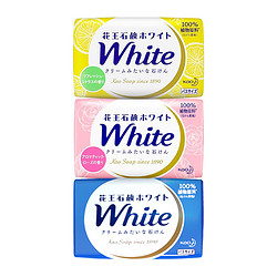 Kao 花王 日本进口花王天然奶植物香皂135g*3块