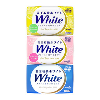 88VIP：Kao 花王 日本进口花王天然奶植物香皂135g*3块