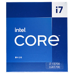 intel 英特尔 i7-13700 CPU处理器