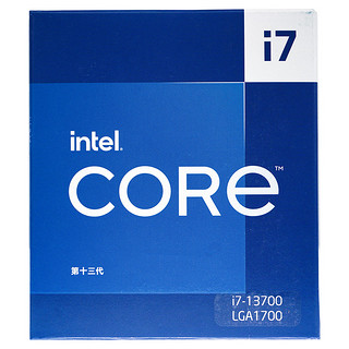 省350元】英特尔CPU_intel 英特尔酷睿i7-13700 盒装CPU处理器16核24