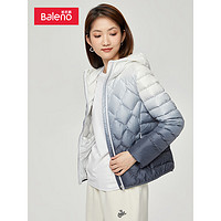 Baleno 班尼路 女士抗连帽轻暖保暖羽绒服 8822308L002