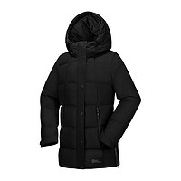 Jack Wolfskin 狼爪 女子户外羽绒服 5222041-6000 黑色 M