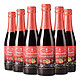 Lindemans 林德曼 草莓 精酿果啤 啤酒 250ml*6瓶 比利时进口