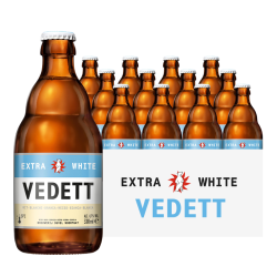vedett白熊精酿啤酒比利时原瓶进口330ml12瓶效期到5月16日