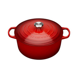 LE CREUSET 酷彩 纯铸铁圆形汤锅 24cm