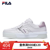 FILA 斐乐官方摩登板鞋女鞋2022秋季新款时尚厚底鞋休闲运动鞋ACE 淡紫色-OT 35.5