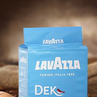 LAVAZZA 拉瓦萨 浅度烘焙 意式低因咖啡粉 杏仁牛奶味 250g