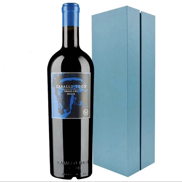 PLUS会员：Caballo Loco 疯马 阿帕塔 佳美娜混酿 干红葡萄酒 750ml 单支装