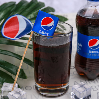 pepsi 百事 可乐 无糖 Pepsi 碳酸饮料 青柠味 汽水可乐 300ml*12瓶 整箱装