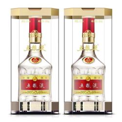 WULIANGYE 五粮液 普五八代52度浓香型白酒 500ml 双支装/年份随机发