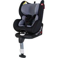 PLUS会员：gb 好孩子 官方gb高速汽车儿童安全座椅汽车用婴儿宝宝座椅 黑灰色(CS768-N020)