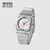 WUSSA 舞时 ENTER系列 小银块手表ET01Y+定制礼盒