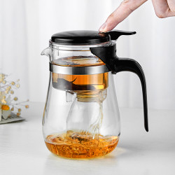 FUROOT 福容 飘逸杯泡茶壶家用简易茶壶茶具办公室泡茶杯懒人泡茶神器过滤杯