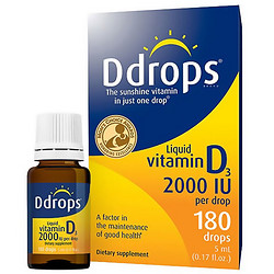 Ddrops 维生素D3滴剂 5ml