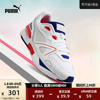 PUMA 彪马 Mirage Mox Ccre 中性休闲运动鞋 380459-03 白/黑色 37.5