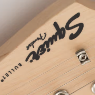Fender 芬达 Squier Bullet子弹系列 031-0051 电吉他 39英寸 白色