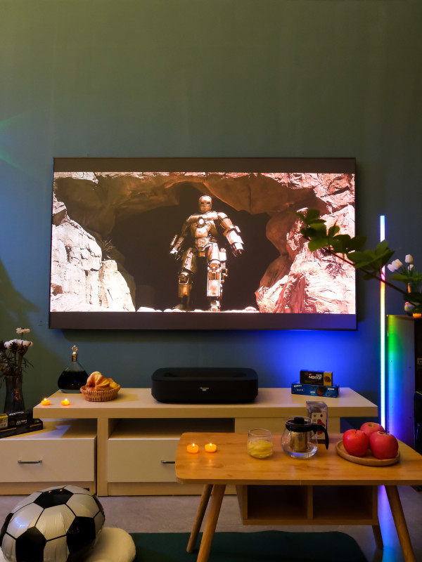 投影仪_海信全色激光电视80d9h,大屏护眼换代之选!-什么值得买