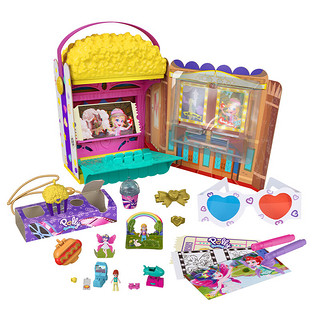 POLLY POCKET 迷你波莉（POLLY POCKET）儿童玩具女孩生日礼物时尚过家家玩具 惊喜爆米花 GVC96