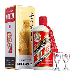 MOUTAI 茅台 贵州茅台酒飞天茅台43度单瓶装500ml酱香型白酒