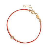 Chow Sang Sang 周生生 旗舰Promessa系列 88380B 同心18K玫瑰金啡钻手链 19cm