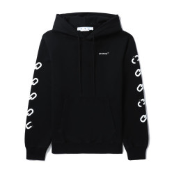 OFF-WHITE 男士箭头连帽卫衣