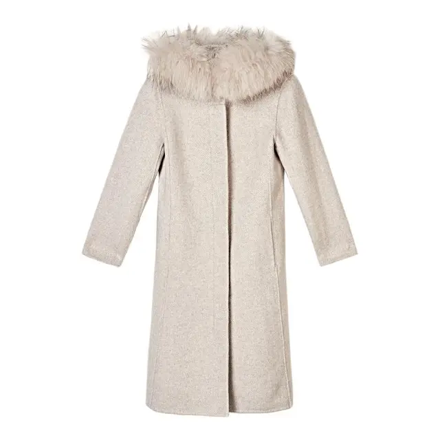 S.DEER 圣迪奥 女士中长款大衣 S19481843