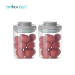 ANKOU 安扣 圆形密封罐 350ml*2罐