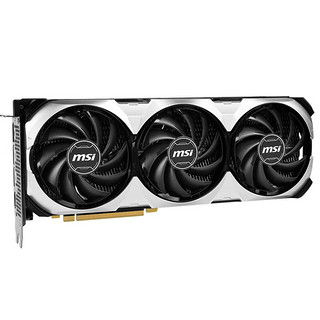 MSI 微星 GeForce RTX 4070 Ti 12G VENTUS 万图师 显卡 12GB 银白色