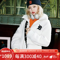 MLB 官方 男女情侣羊羔绒外套休闲保暖防风棉服秋冬款3AFDB0326-50CRS纽约洋基队/奶油色M XS 底特律老虎队/奶油色