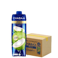 CHABAA 芭提娅 泰国原装进口椰子水 310ml*6