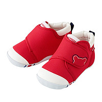 MIKI HOUSE MIKIHOUSE学步鞋日本制一二段男女宝宝机能鞋透气童鞋