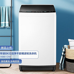 LittleSwan 小天鹅 华凌 HB80-C1W 定频波轮洗衣机 8kg 白色