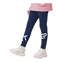 XTEP 特步 女童加绒保暖运动裤