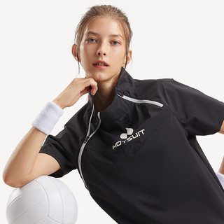 HOTSUIT 后秀 904 Pro 女子暴汗服套装 623315904 矿物黑 XXL