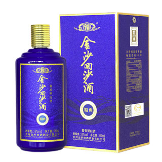 JINSHA 金沙 精典 升级版 53%vol 酱香型白酒 500ml 单瓶装