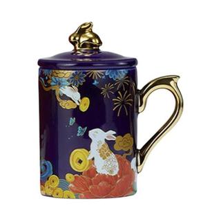 共禾京品 X 周大福 钱兔无量 陶瓷杯 450ml