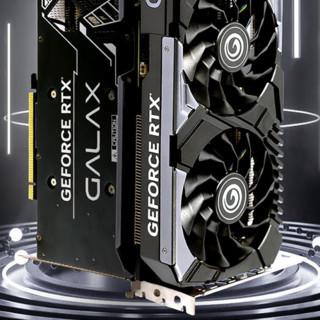 GALAXY 影驰 GeForce RTX 4070 Ti 黑将 OC 显卡 12GB 黑色