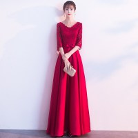 南糖三色 女士新婚敬酒服 AQ-328