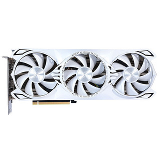 GAINWARD 耕升 GeForce RTX 4070 Ti 星极皓月 OC 显卡 12GB 白色