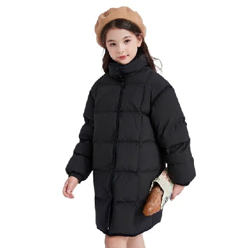 Deesha 笛莎 女童中长款羽绒服 B32256603