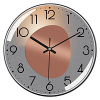 三五 牌 挂钟 钟表客厅家用创意时钟简约时尚石英钟表挂墙薄边挂表 52613光影碎片（直径26cm）