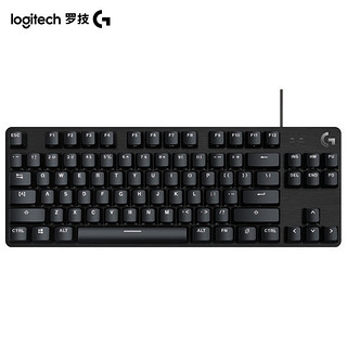 logitech 罗技 G） G412机械键盘 有线游戏键盘 背光可调节 （茶轴）
