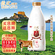 Bright 光明 致优 娟姗牛鲜牛奶 800ml*1瓶 巴氏杀菌鲜奶 家庭装鲜奶 定期购 买8送8