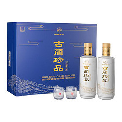 LANGJIU 郎酒 古蔺珍品 山水仰止 50%vol 白酒 500ml*2瓶 礼盒装