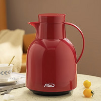 ASD 爱仕达 森林鸟系列 玻璃内胆保温壶  红色 1500ML