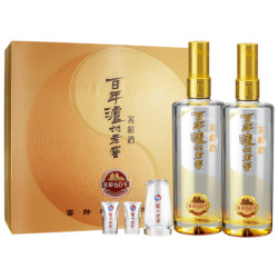泸州老窖 窖龄酒 窖龄60年 52%vol 浓香型白酒 500ml*2瓶 礼盒装