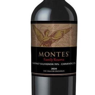 MONTES 蒙特斯 利达谷干型红葡萄酒 2020年 750ml